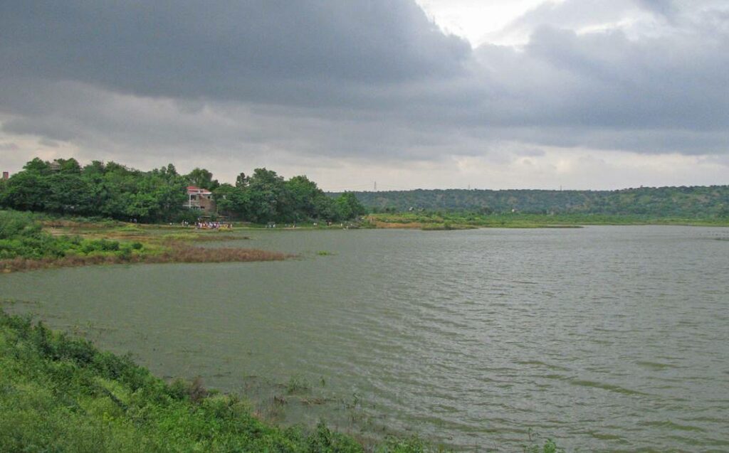 Damdama lake near Delhi dilli views