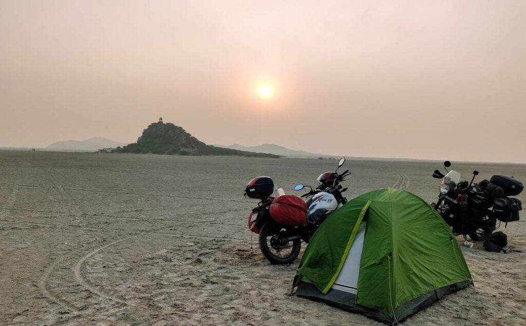 Sambhar Lake from Delhi Dilli views nishant views travel