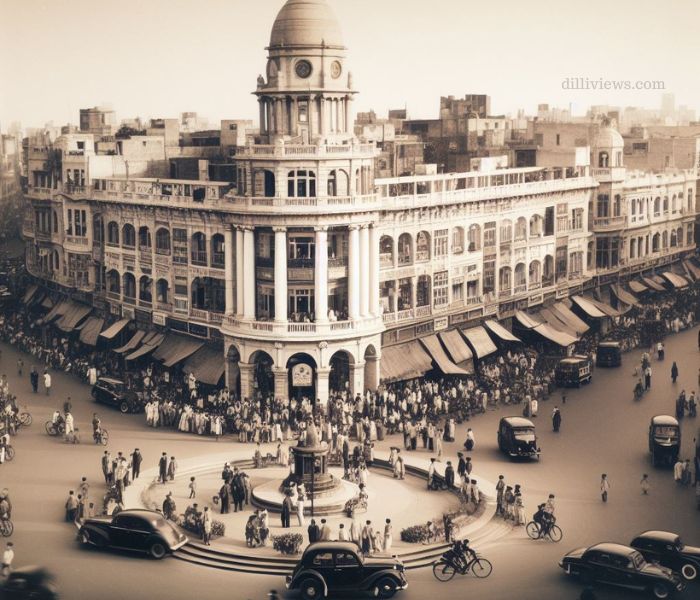 Delhi in British India 1947 Imagined by Artificial Intelligence Ai Dilli Views (2)