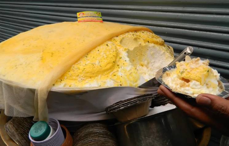 Daulat ki chaat delhi street food