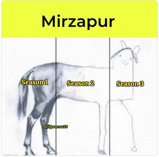 Mirzapur 3 memes dialogues